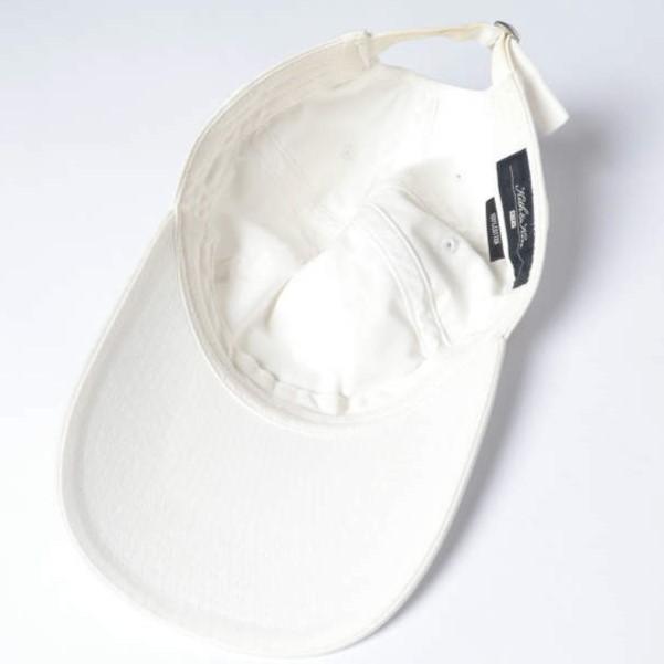KITH NYC キスニューヨークシティ 22SS JUST US CAP コットンツイル ロングビル6パネルキャップ 22095060002420 WHITE Kith＆Kin 帽子 |  | 06