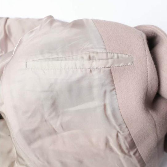 UNITED TOKYO ユナイテッドトウキョウ Super110's メルトンステンカラーコート 407351001 2 SMOKE PINK STUDIOUS バルカラー 定価30,360円 |  | 07