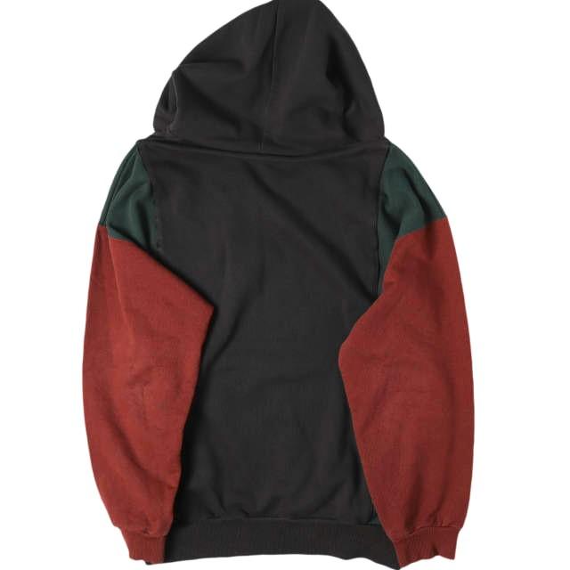 KEBOZ ケボズ 22AW ICON VERTICAL COLOR SWEAT HOODIE アイコンバーティカルカラースウェットフーディー L Black プルオーバーパーカー |  | 01