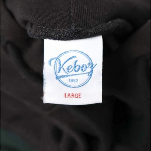 KEBOZ ケボズ 22AW ICON VERTICAL COLOR SWEAT HOODIE アイコンバーティカルカラースウェットフーディー L Black プルオーバーパーカー |  | 02