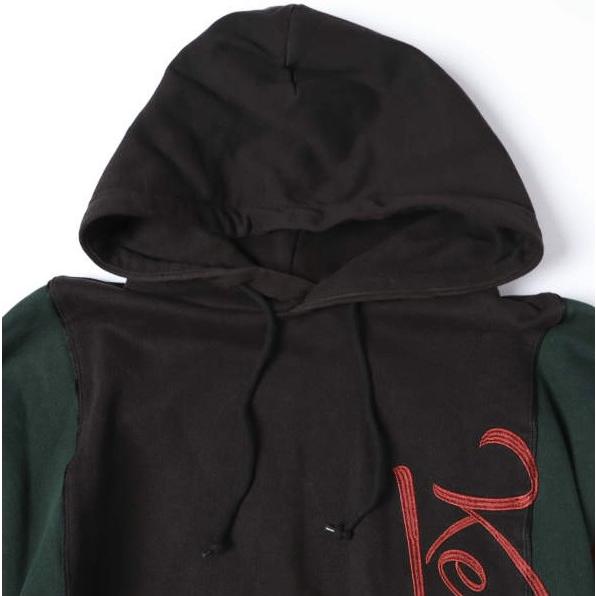 KEBOZ ケボズ 22AW ICON VERTICAL COLOR SWEAT HOODIE アイコンバーティカルカラースウェットフーディー L Black プルオーバーパーカー |  | 03