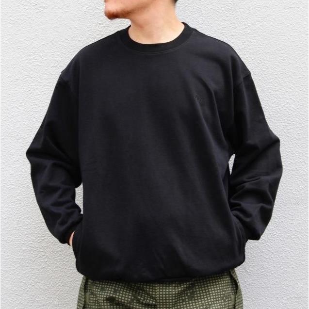 Acy エイシー GARMENT DYE CREW NECK SWEAT ガーメントダイ クルーネックスウェット 3(XL) L.BLACK トレーナー 裏毛 MIN-NANO ミンナノ |  | 02