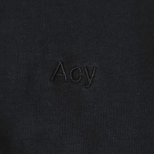Acy エイシー GARMENT DYE CREW NECK SWEAT ガーメントダイ クルーネックスウェット 3(XL) L.BLACK トレーナー 裏毛 MIN-NANO ミンナノ |  | 05