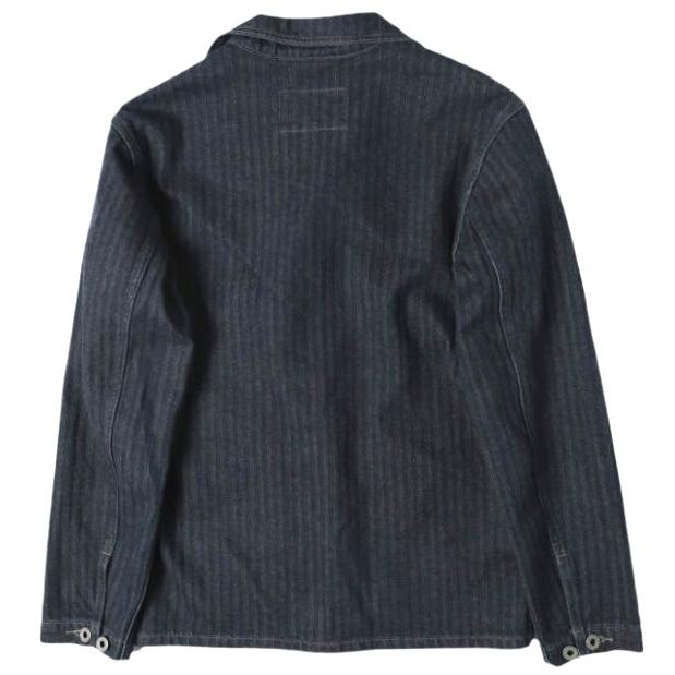 RRL 26SS リミテッドエディション インディゴヘリンボーンシャツ XS Double RL LIMITED EDITION ジャケット カバーオール 定価106,700円 |  | 01