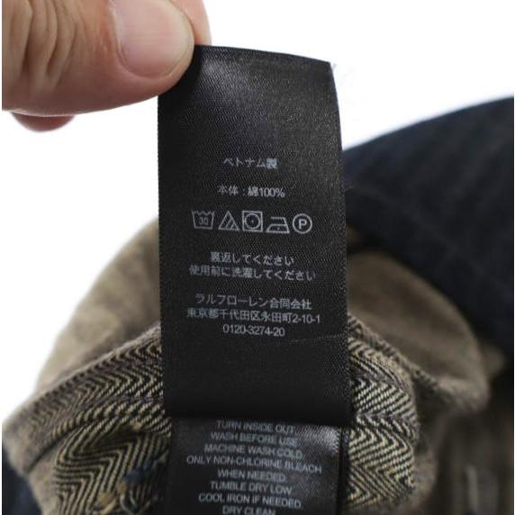 RRL 26SS リミテッドエディション インディゴヘリンボーンシャツ XS Double RL LIMITED EDITION ジャケット カバーオール 定価106,700円 |  | 06