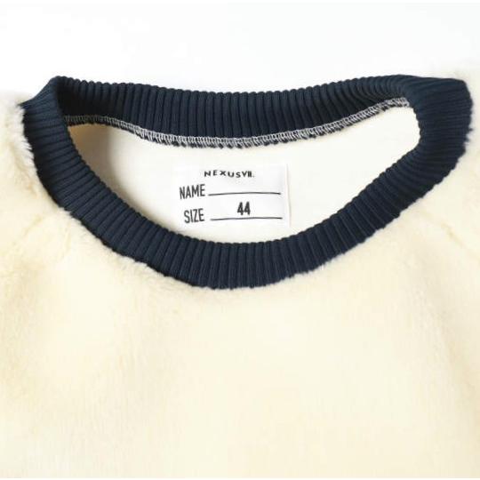 NEXUSVII ネクサスセブン 24AW 日本製 NEW BEASTY SWEAT フェイクファースウェット RCA-NNK-COE 44 IVORY トレーナー NEXUS7 ボア g27717 |  | 04