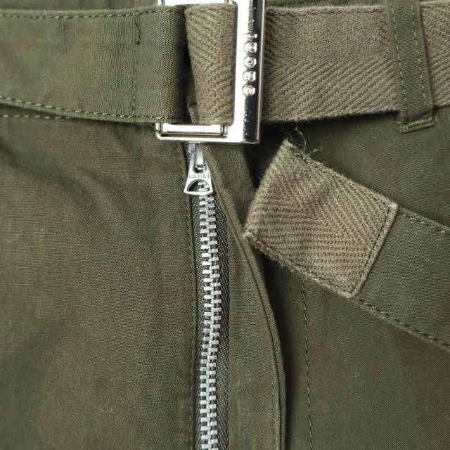 sacai サカイ 24SS Rip Stop Pants リップストップ ベルテッド カーゴパンツ 24-03360M 3 OLIVE GREEN ボトムス g27722 |  | 05