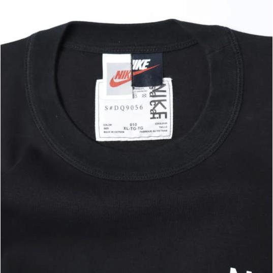sacai x NIKE サカイ ナイキ 22AW 別注 AS U NRG SS TOP フェイクレイヤード ヘビーウェイト クルーネックTシャツ DQ9056-010 XL BLACK |  | 04