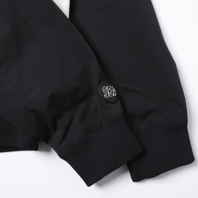 WIND AND SEA ウィンダンシー WDS HOODED ZIP-UP JACKET(CITY) フーデッドジップアップジャケット L BLACK ナイロン ブルゾン アウター |  | 04