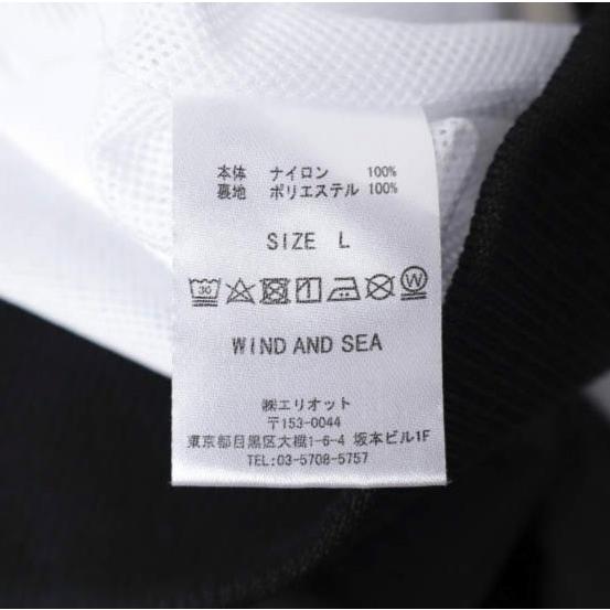 WIND AND SEA ウィンダンシー WDS HOODED ZIP-UP JACKET(CITY) フーデッドジップアップジャケット L BLACK ナイロン ブルゾン アウター |  | 07