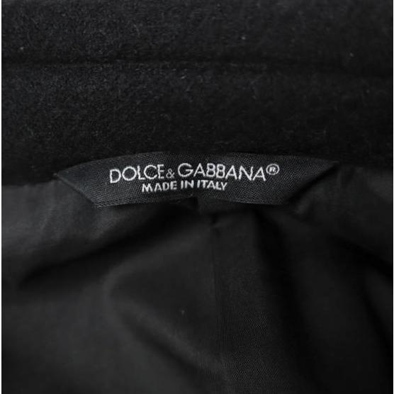 DOLCE＆GABBANA ドルチェアンドガッバーナ イタリア製 タキシードデザイン ラペル切り替え テーラードジャケット G2AP5T / FU2KK 46 BLACK |  | 02