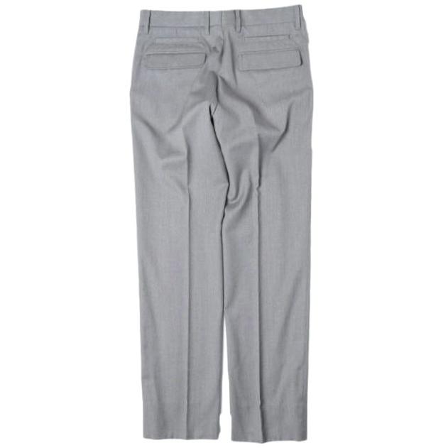 DOLCE＆GABBANA ドルチェアンドガッバーナ イタリア製 ヴァージンウール ノープリーツスラックス G3P6CT / FU2F9 46 Gray パンツ ボトムス |  | 01