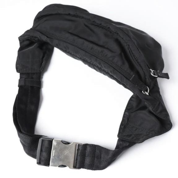 PRADA プラダ イタリア製 トライアングルロゴ ナイロンボディバッグ BLACK ウエストバッグ カバン g27741 |  | 03