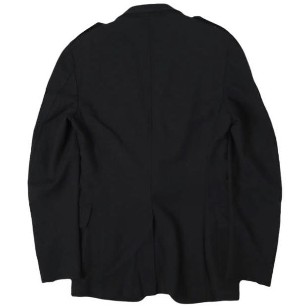 GUCCI グッチ エポーレット付き ウールギャバジン テーラードジャケット 46R BLACK 2B アウター g27745 |  | 01