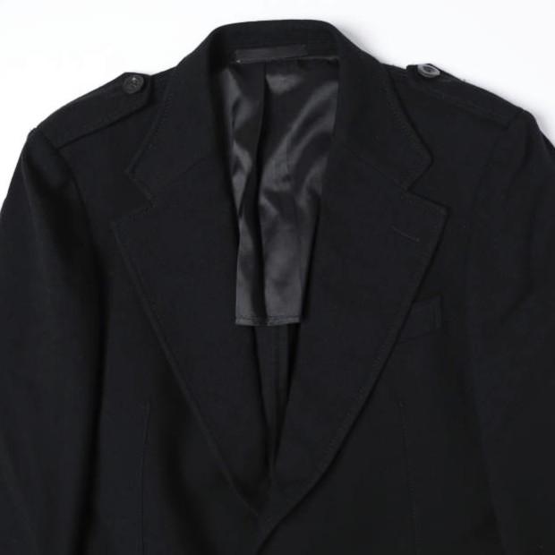 GUCCI グッチ エポーレット付き ウールギャバジン テーラードジャケット 46R BLACK 2B アウター g27745 |  | 02