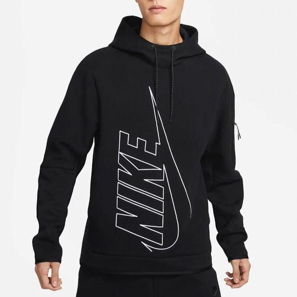 NIKE ナイキ Tech Fleece Pullover Graphic Hoodie テックフリースプルオーバーグラフィックフーディー DX0578-010 XXL BLACK パーカー |  | 02