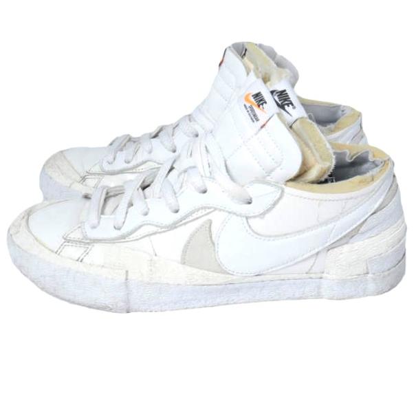 NIKE x sacai ナイキ サカイ 別注 BLAZER LOW ブレーザー ロー DM6443-100 US10(28cm) WHITE/SAIL-WHITE スニーカー シューズ g27756 |  | 01