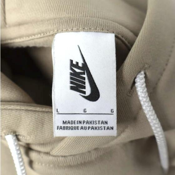 NIKELAB ナイキラボ Solo Swoosh Fleece Hoodie 裏起毛 スウェットプルオーバーパーカー DA0316-247 L KHAKI トップス g27761 |  | 03