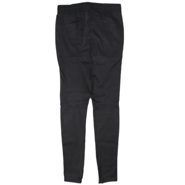 FOG ESSENTIALS エフオージー エッセンシャルズ ストレッチツイル 裾ジップ テーパードイージーパンツ 133SP172005F M BLACK Fear of God |  | 01