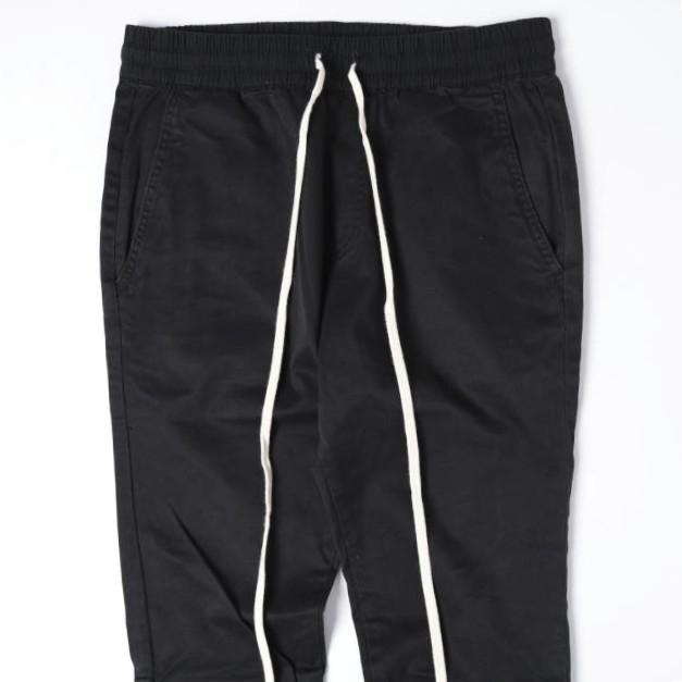 FOG ESSENTIALS エフオージー エッセンシャルズ ストレッチツイル 裾ジップ テーパードイージーパンツ 133SP172005F M BLACK Fear of God |  | 03