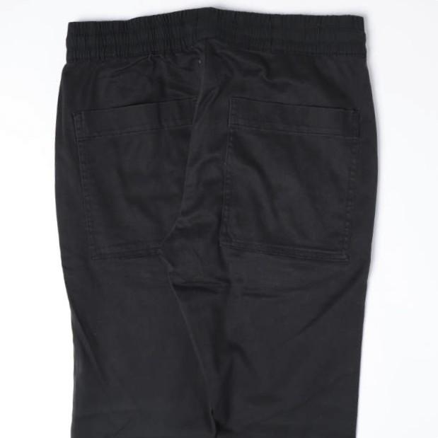 FOG ESSENTIALS エフオージー エッセンシャルズ ストレッチツイル 裾ジップ テーパードイージーパンツ 133SP172005F M BLACK Fear of God |  | 06