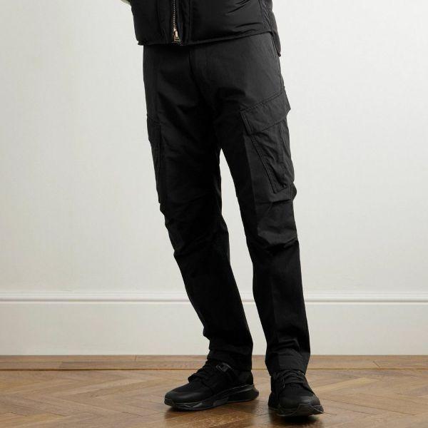 TOM FORD トムフォード Straight-Leg Cotton Twill Cargo Trousers コットンツイル カーゴトラウザーズ SCL003 FMC054F23 31 BLACK パンツ |  | 02