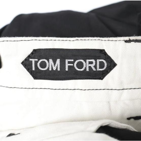 TOM FORD トムフォード Straight-Leg Cotton Twill Cargo Trousers コットンツイル カーゴトラウザーズ SCL003 FMC054F23 31 BLACK パンツ |  | 04