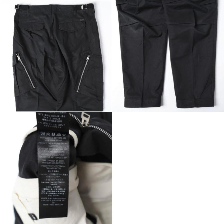 TOM FORD トムフォード Straight-Leg Cotton Twill Cargo Trousers コットンツイル カーゴトラウザーズ SCL003 FMC054F23 31 BLACK パンツ |  | 09