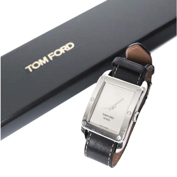 TOM FORD トムフォード スイス製 N.003 TIMEPIECEシリーズ SILVER ウォッチ タイムピース クオーツ 腕時計 g27773 |  | 01