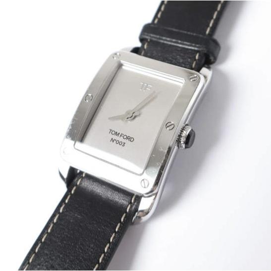 TOM FORD トムフォード スイス製 N.003 TIMEPIECEシリーズ SILVER ウォッチ タイムピース クオーツ 腕時計 g27773 |  | 03