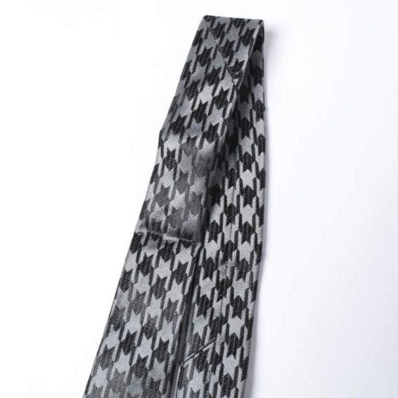 TOM FORD トムフォード イタリア製 千鳥格子シルクネクタイ GRAY/BLACK g27775 |  | 05