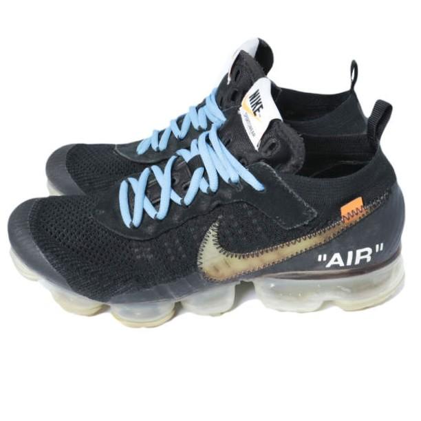 NIKE x OFF WHITE ナイキ オフホワイト THE 10 AIR VAPORMAX FK エア ヴェイパーマックス AA3831-002 US9(27cm) BLACK/CLEAR-TOTAL ORANGE |  | 01