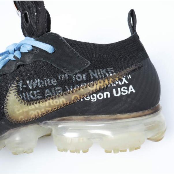 NIKE x OFF WHITE ナイキ オフホワイト THE 10 AIR VAPORMAX FK エア ヴェイパーマックス AA3831-002 US9(27cm) BLACK/CLEAR-TOTAL ORANGE |  | 07