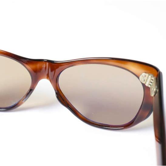 Frame France フレームフランス 60-70s セルロイド製 ヴィンテージ フォックスサングラス BROWN SPEAKEASY ビームスハウス 眼鏡 メガネ |  | 06