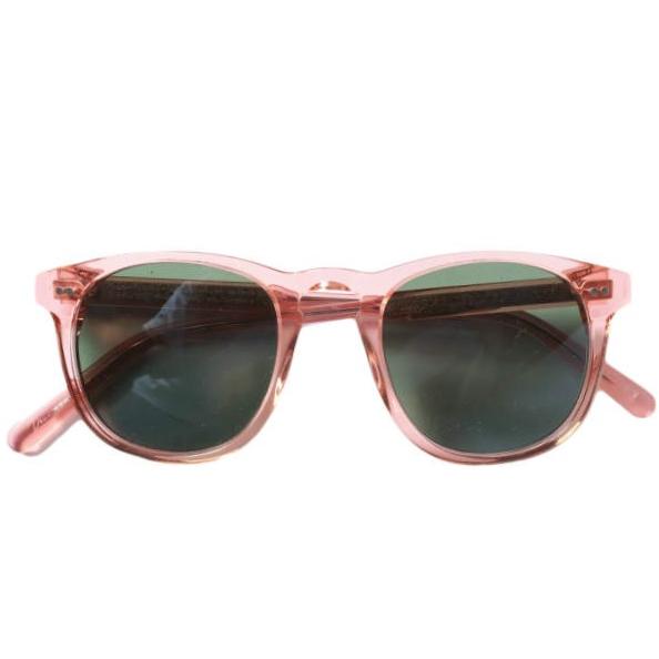 CHiMi チミ #001 GUAVA ウェリントンサングラス Pink/Dark Green 47□21 眼鏡 メガネ g27781 | 