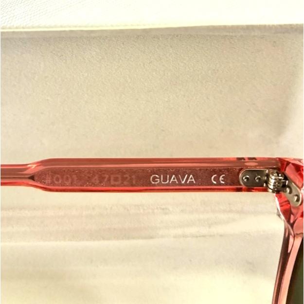 CHiMi チミ #001 GUAVA ウェリントンサングラス Pink/Dark Green 47□21 眼鏡 メガネ g27781 |  | 05