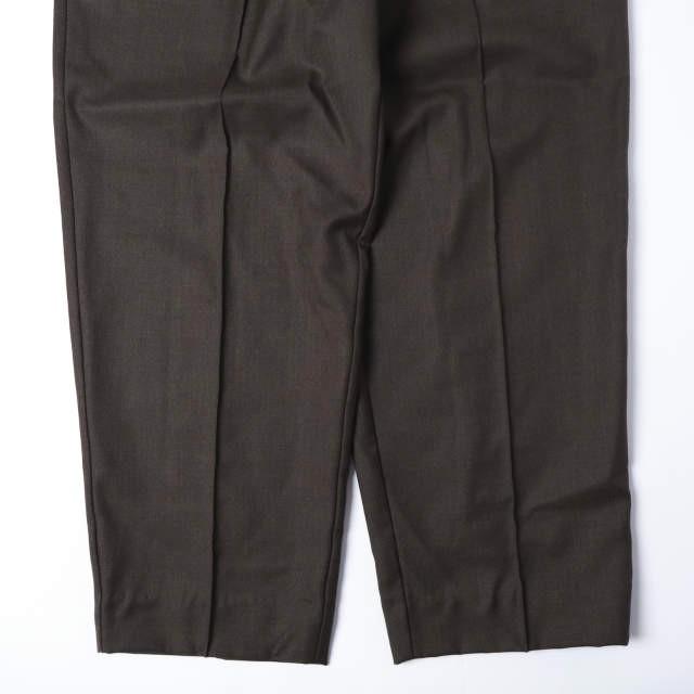 TOO SOON TO KNOW / CLASS x International Gallery BEAMS 日本製 ソリッドシャーリングトラウザー イージーパンツ TCCAO4B 46 Dark Brown |  | 04