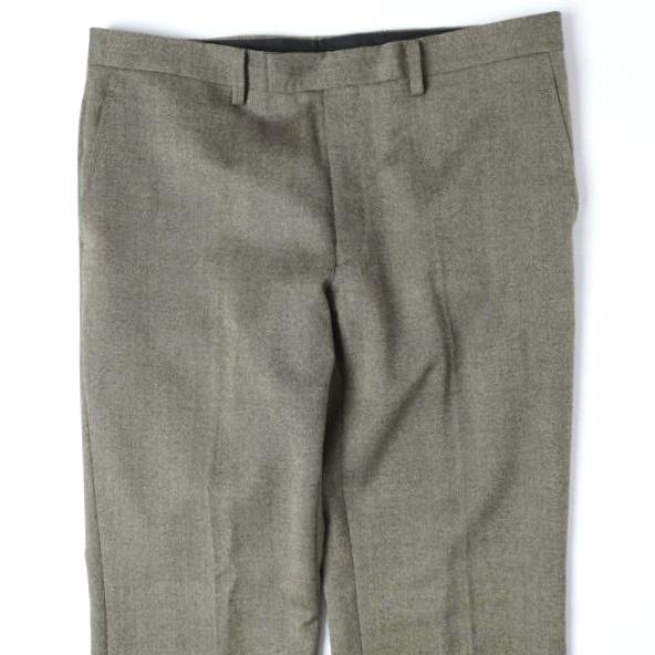 TAILOR GARMENTS テーラーガーメンツ BEAMSパターンオーダーモデル ウールノープリーツスラックス オーダーサイズ(50程度) KHAKI パンツ |  | 03