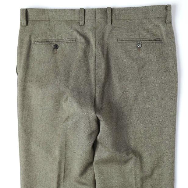 TAILOR GARMENTS テーラーガーメンツ BEAMSパターンオーダーモデル ウールノープリーツスラックス オーダーサイズ(50程度) KHAKI パンツ |  | 06