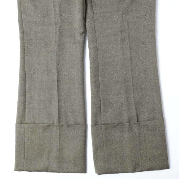TAILOR GARMENTS テーラーガーメンツ BEAMSパターンオーダーモデル ウールノープリーツスラックス オーダーサイズ(50程度) KHAKI パンツ |  | 07