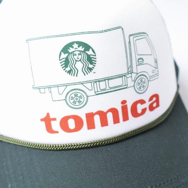 新品 STARBUCKS STAND by BEAMS x TOMICA スターバックススタンド ビームス トミカ 26SS 別注 トラックプリントメッシュキャップ GREEN |  | 02