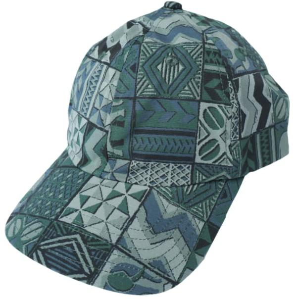 新品 STARBUCKS STAND by BEAMS スターバックススタンド バイ ビームス 26SS ショップ限定 KENYA 総柄プリントキャップ GREEN 6パネル | 