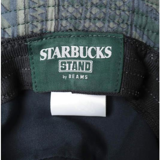 STARBUCKS STAND by BEAMS スターバックススタンド バイ ビームス 26SS ショップ限定 KENYA 総柄プリントバケットハット GREEN 帽子 g27796 |  | 07
