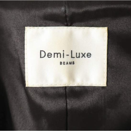 Demi-Luxe BEAMS デミルクス ビームス 20AW ダブルボタン チェックテーラードジャケット 68-16-0196-594 38 BROWN BEIGE グレンチェック |  | 07