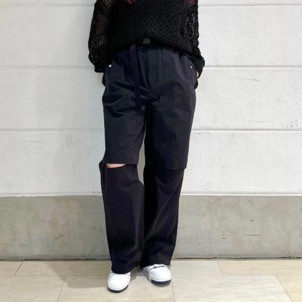 BEAUTY＆YOUTH UNITED ARROWS ビューティーアンドユース ナイロンコットンスノーパンツ ウォッシャブル 1614-144-5988 M BLACK ボトムス |  | 02