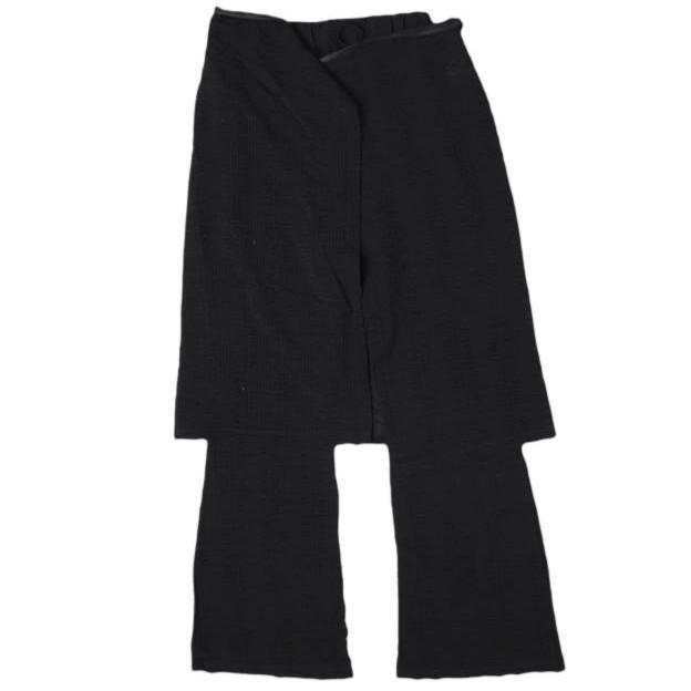 Ray BEAMS レイビームス 24SS シャーリング スカート パンツ セット 61-23-1141-370 ONE SIZE BLACK イージー ボトムス g27805 |  | 01