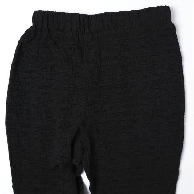 Ray BEAMS レイビームス 24SS シャーリング スカート パンツ セット 61-23-1141-370 ONE SIZE BLACK イージー ボトムス g27805 |  | 03
