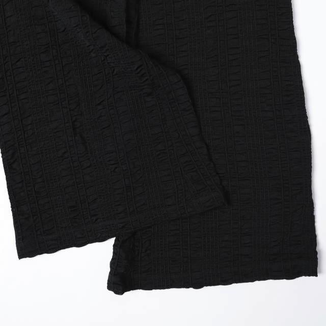Ray BEAMS レイビームス 24SS シャーリング スカート パンツ セット 61-23-1141-370 ONE SIZE BLACK イージー ボトムス g27805 |  | 05