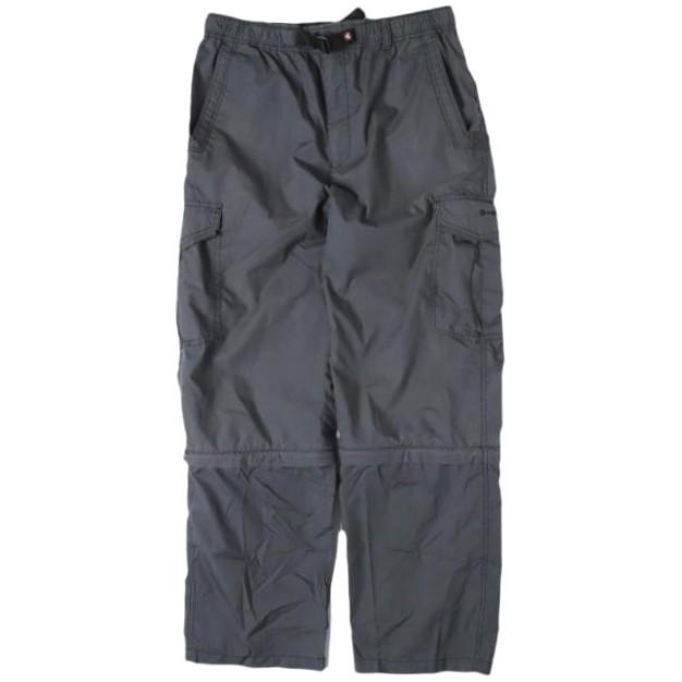 AIRWALK エアウォーク 2WAY デタッチャブルカーゴパンツ 1410-1716 L GRAY イージー ベルテッド クロップド ボトムス g27812 | 