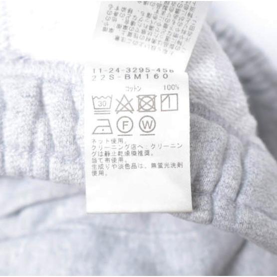 BEAMS ビームス 22SS 裏毛 ワイドスウェットパンツ 11-24-3295-458 M ASH GRAY イージー ボトムス g27816 |  | 08